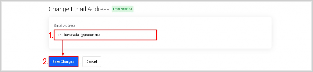 How to Change Email Address