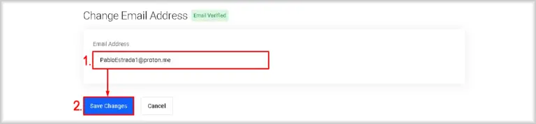 How to Change Email Address